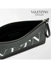 VLTN Logo Clutch Bag Black - VALENTINO - BALAAN.