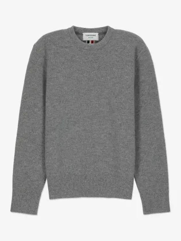 Arm Band Merino Wool Pique Knit Top Grey - THOM BROWNE - BALAAN 2