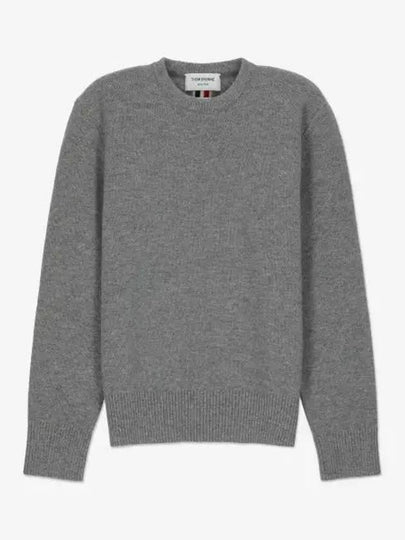 Arm Band Merino Wool Pique Knit Top Grey - THOM BROWNE - BALAAN 2