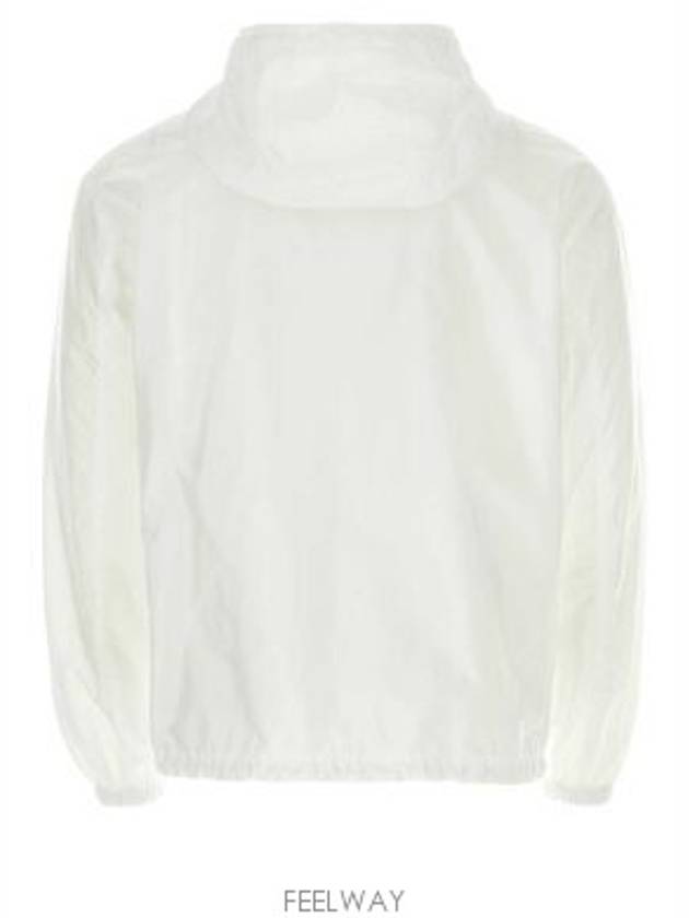 Re-Nylon Blouson Jacket White - PRADA - BALAAN 3