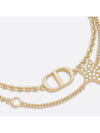 Women's Petite CD Double Bracelet Gold - DIOR - BALAAN.