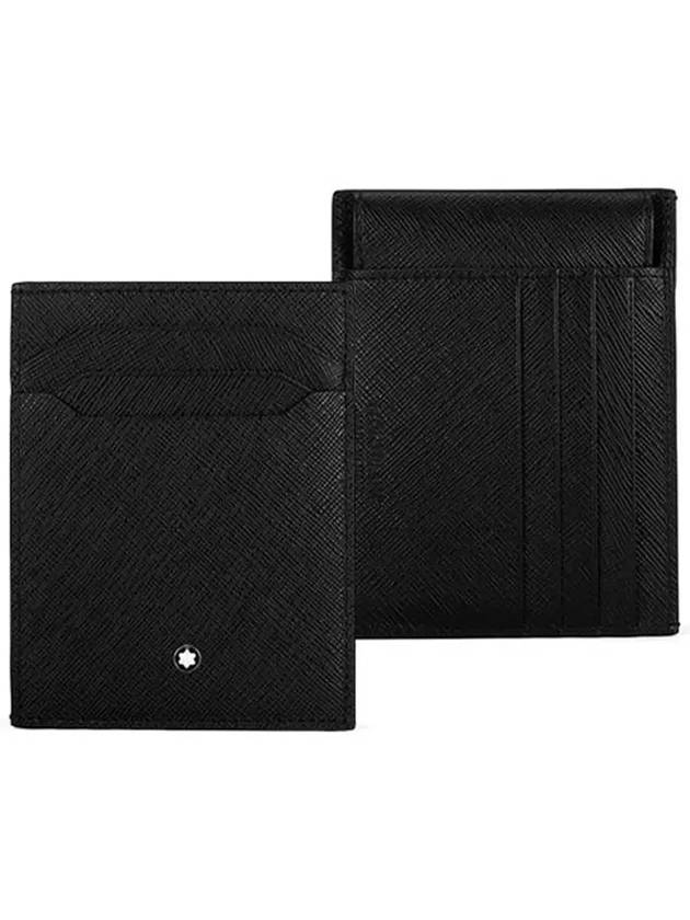 Sartorial 4CC Leather Card Wallet Black - MONTBLANC - BALAAN 6