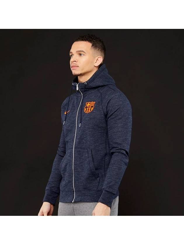 01886697473X BarcelonaAuthentic Hooded Zip Jacket 17 18 SeasonNavy - NIKE - BALAAN 2