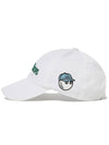 Malbon Script Ball Cap WHITE - MALBON GOLF - BALAAN 2