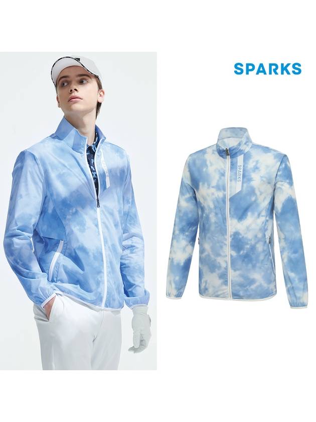 Cloud Half-Neck Zip-Up Jumper SO1MJP003 - SPARKS - BALAAN 1