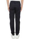 Banding Waist Tapered Cargo Straight Pants Navy - STONE ISLAND - BALAAN 4