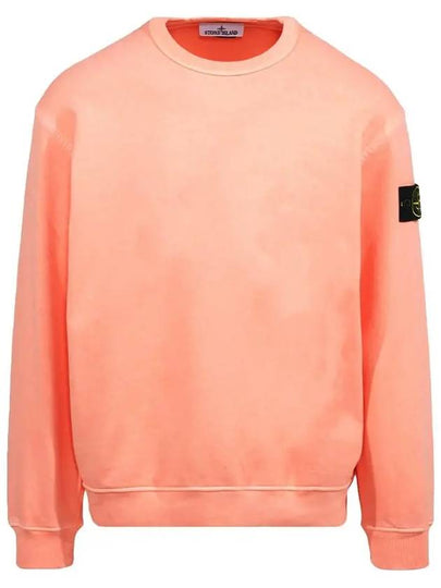 Waffen Patch Crew Neck Sweatshirt Pink - STONE ISLAND - BALAAN 2