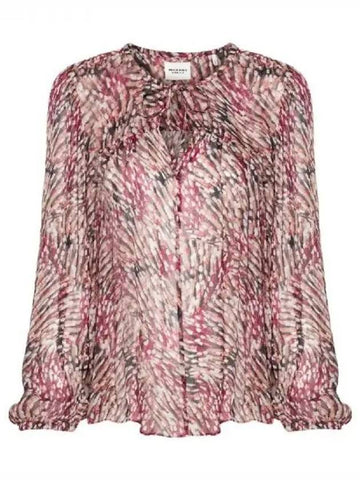 DAYTONEA pattern printing blouse 270536 - ISABEL MARANT ETOILE - BALAAN 1