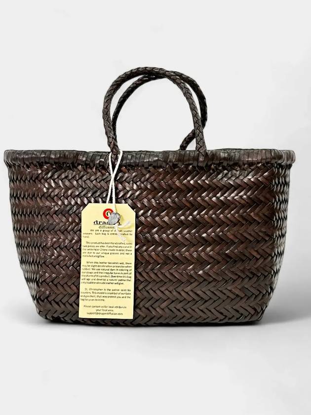 25 Season Dragon Bag Triple Jump Small Dark Brown 8811 - DRAGON DIFFUSION - BALAAN 6