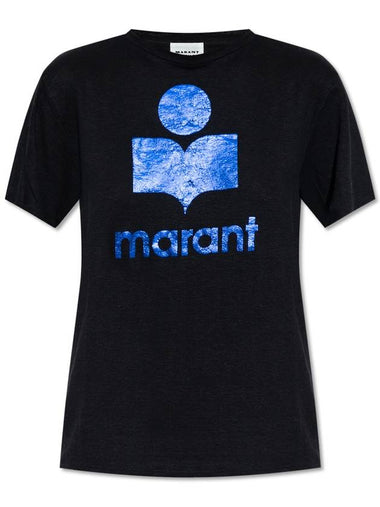 Marant Etoile ‘Zewel’ T-shirt, Women's, Black - ISABEL MARANT - BALAAN 1