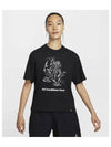 ACG Loose Fit Graphic Short Sleeve T-Shirt Black - NIKE - BALAAN 2