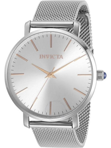 Invicta Angel Quartz Silver Dial Stainless Steel Ladies Watch 31068 - INVICTA - BALAAN 1