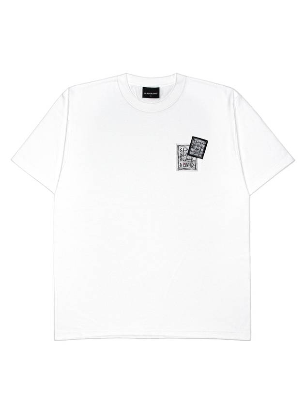 BBD Disorder Patch T Shirt White - BLACKBLOND - BALAAN 2