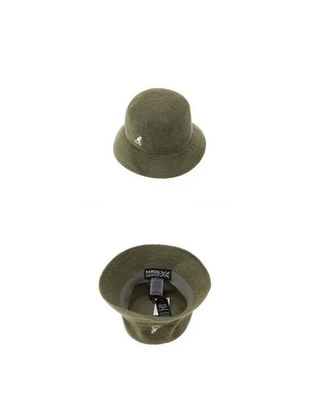 K3050ST OIL GREEN Bermuda bucket hat - KANGOL - BALAAN 5