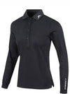 Women's Tour Tech Long Sleeve Polo Shirt Navy - J.LINDEBERG - BALAAN 3