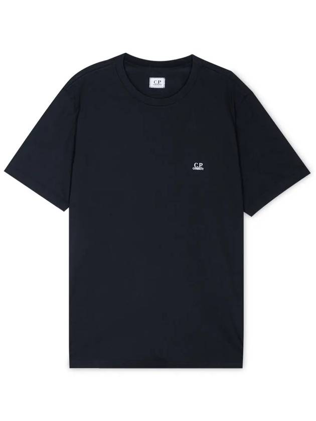 30/1 Jersey Goggle Short Sleeve T-Shirt Navy - CP COMPANY - BALAAN 2