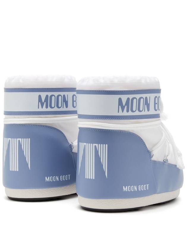 Icon Low Nylon Snow Boots Blue - MOON BOOT - BALAAN 4