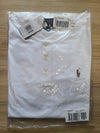 Custom slim fit white henley neck long sleeve tshirt - POLO RALPH LAUREN - BALAAN 3