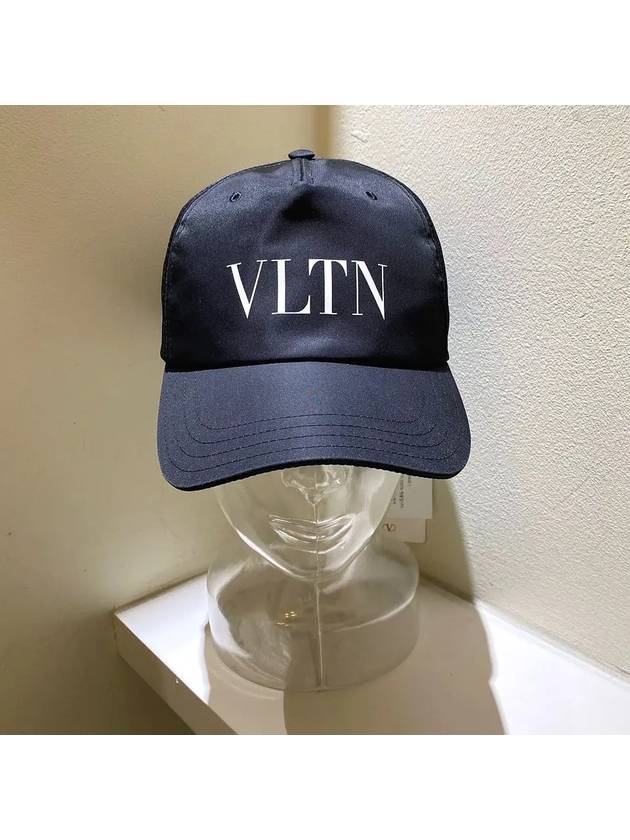 VLTN Logo Ball Cap Black - VALENTINO - BALAAN 2