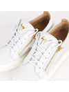 May London Python gold logo sneakers RW70001 - GIUSEPPE ZANOTTI - BALAAN 4