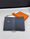 MC² Euclide Card Holder Epsom  Noir Black - HERMES - BALAAN 3