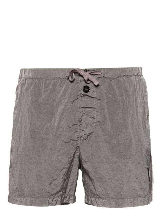 Swimming Nylon Trunk Shorts Grey - STONE ISLAND - BALAAN 2