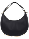 Fendigraphy Small Hobo Shoulder Bag Black - FENDI - BALAAN 2