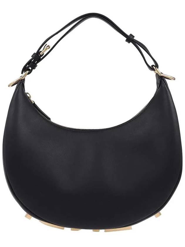 Fendigraphy Small Hobo Shoulder Bag Black - FENDI - BALAAN 3