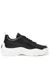 Gumboy Banshee Low Top Sneakers Black - VALENTINO - BALAAN 3