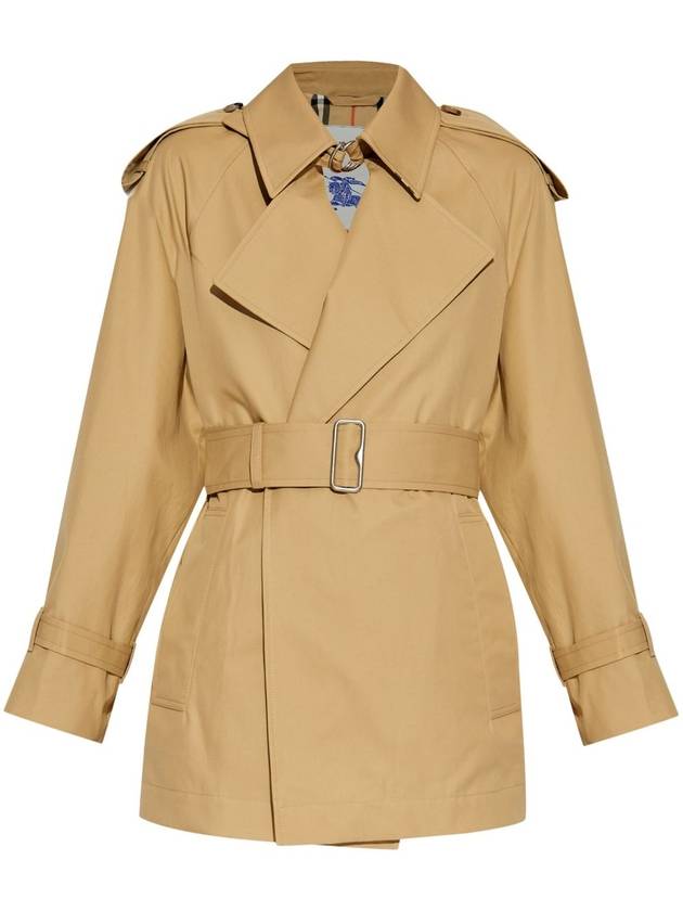 Gabardine Trench Coat Beige - BURBERRY - BALAAN 2