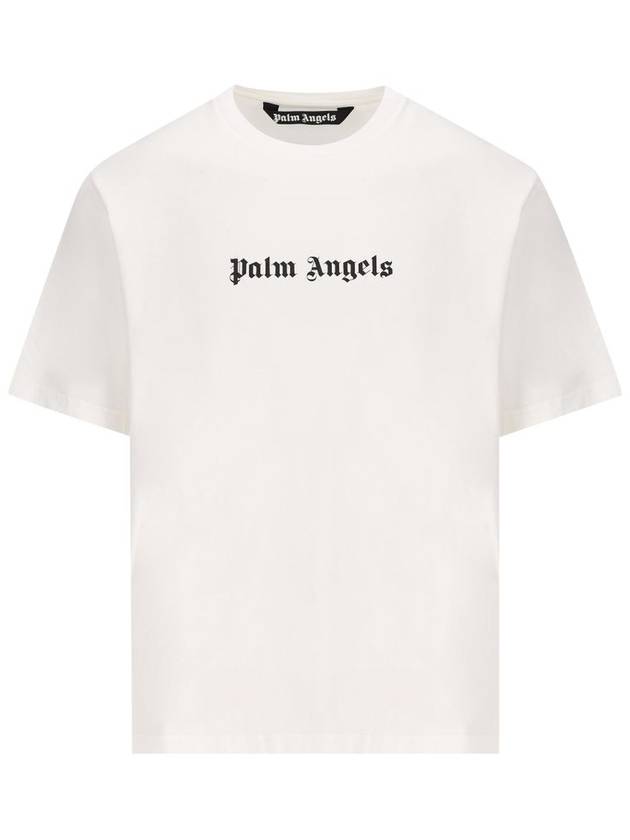 Palm Angels T-shirts and Polos White - PALM ANGELS - BALAAN 1