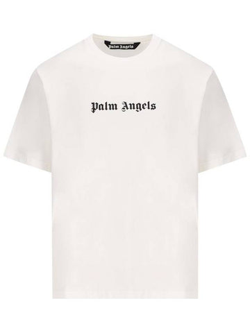 Palm Angels T-shirts and Polos White - PALM ANGELS - BALAAN 1