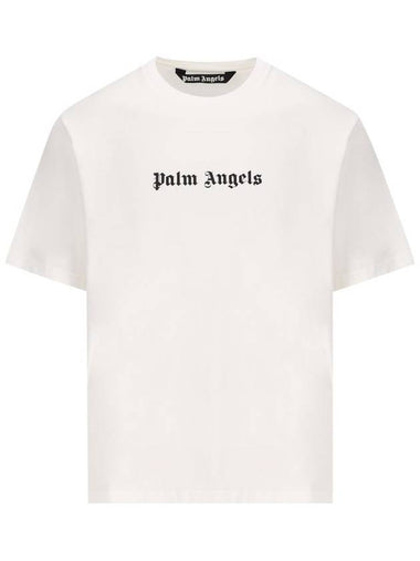 Palm Angels T-shirts and Polos White - PALM ANGELS - BALAAN 1