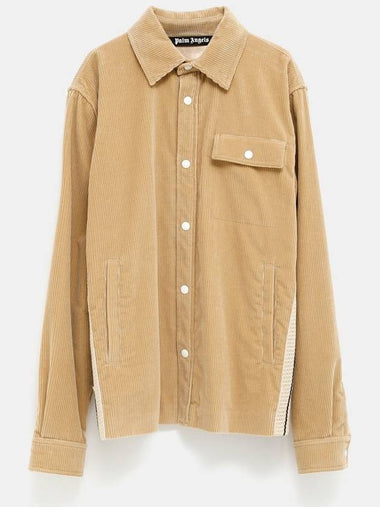 Corduroy Shirt Jacket - PALM ANGELS - BALAAN 1