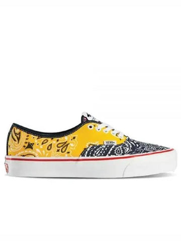 OG Authentic Low Top Sneakers Yellow - VANS - BALAAN 1