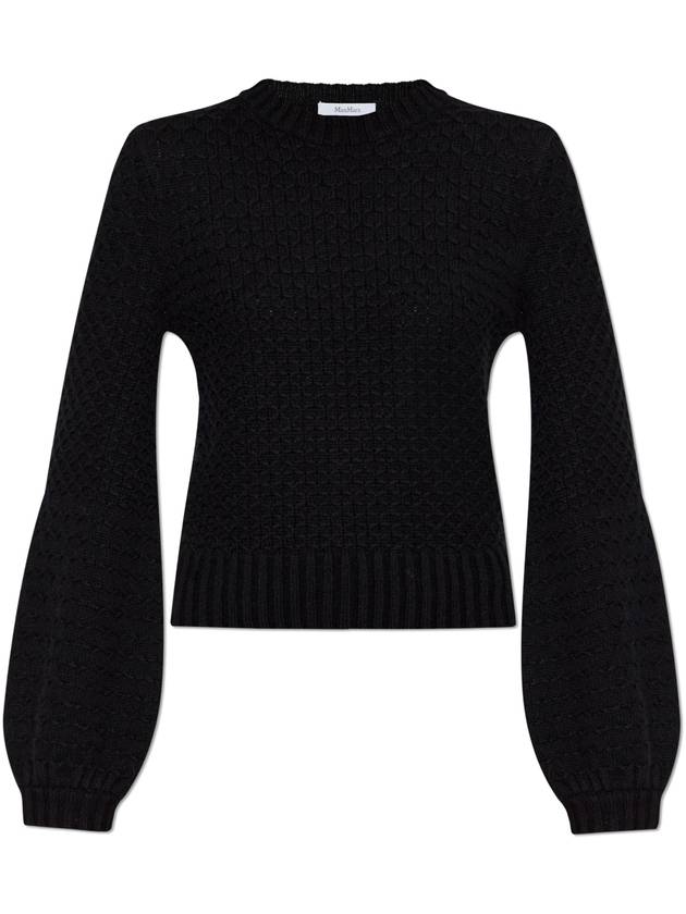 Max Mara Sweater Elvira, Women's, Black - MAX MARA - BALAAN 1