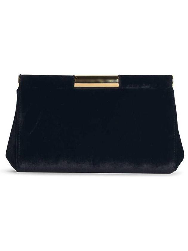 Dolce & Gabbana Black Velvet Shoulder Strap - DOLCE&GABBANA - BALAAN 3