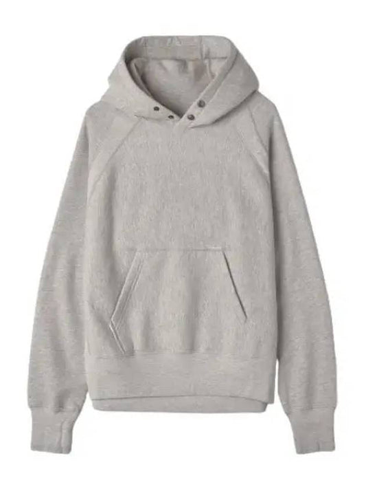 Heavy Fleece Raglan Hood Gray - ENGINEERED GARMENTS - BALAAN 1