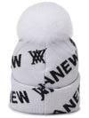 Official Striped Wadding Knit Cap WH - ANEWGOLF - BALAAN 4