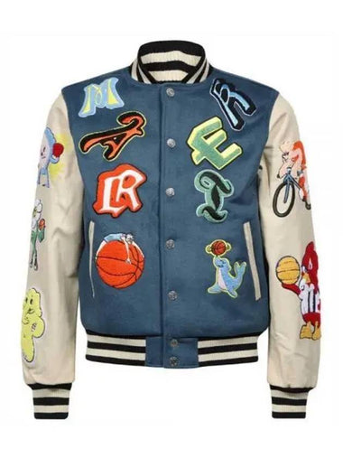 389000081 MULTI Varsity Overload Jacket - MARKET - BALAAN 1