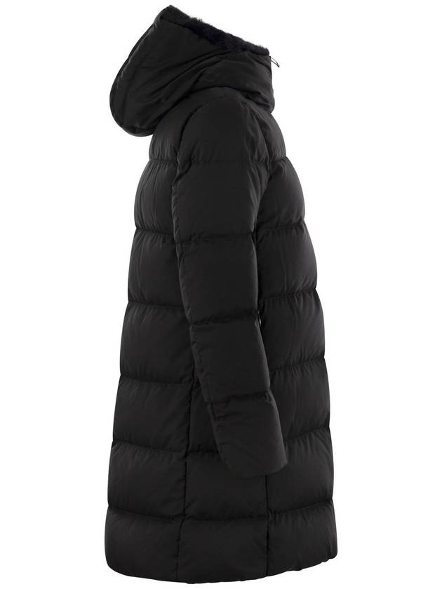 Long down jacket with zip - HERNO - BALAAN 3