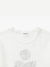 Etoile Koldi logo linen tshirt TS0004FA A1N10E20WH - ISABEL MARANT - BALAAN 3