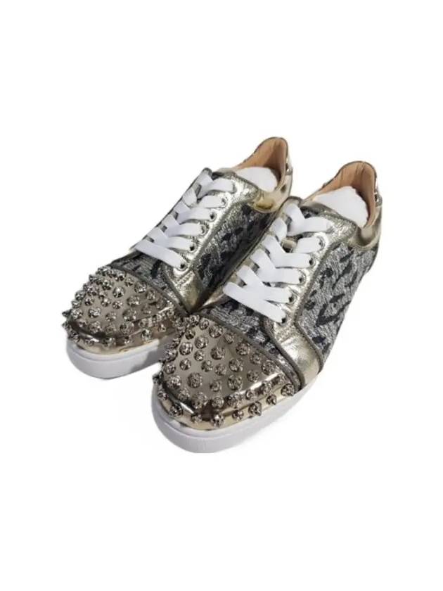 Spike Low Top Sneakers - CHRISTIAN LOUBOUTIN - BALAAN 3