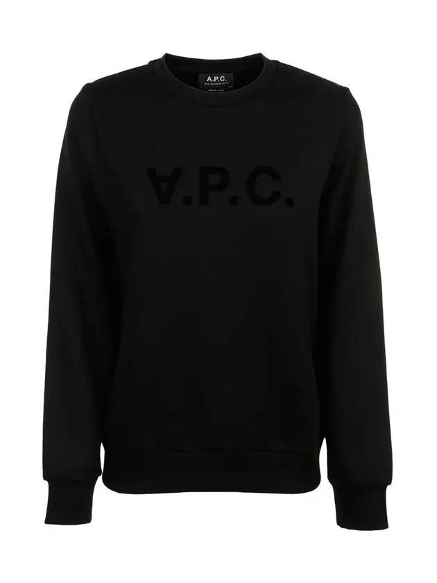 VPC Logo Sweatshirt Black - A.P.C. - BALAAN 2