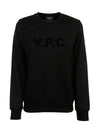 VPC Logo Sweatshirt Black - A.P.C. - BALAAN 3