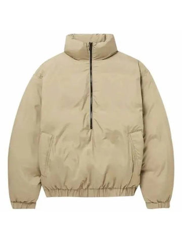 High Neck Anorak Padding Begie - FEAR OF GOD - BALAAN 1