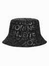 Jeans Reversible Bucket Hat Black - CALVIN KLEIN - BALAAN 1