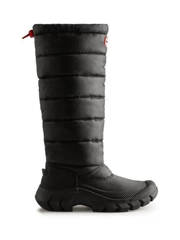 Original Intrepid Tall Snow Boots Black - HUNTER - BALAAN 1