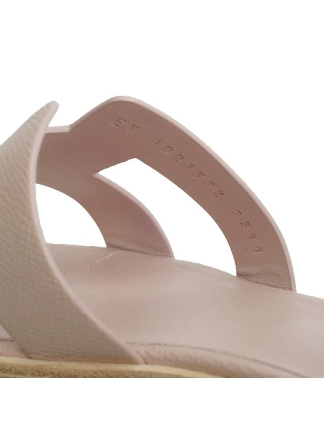 Santorini sandals rose porcelain full set - HERMES - BALAAN 8