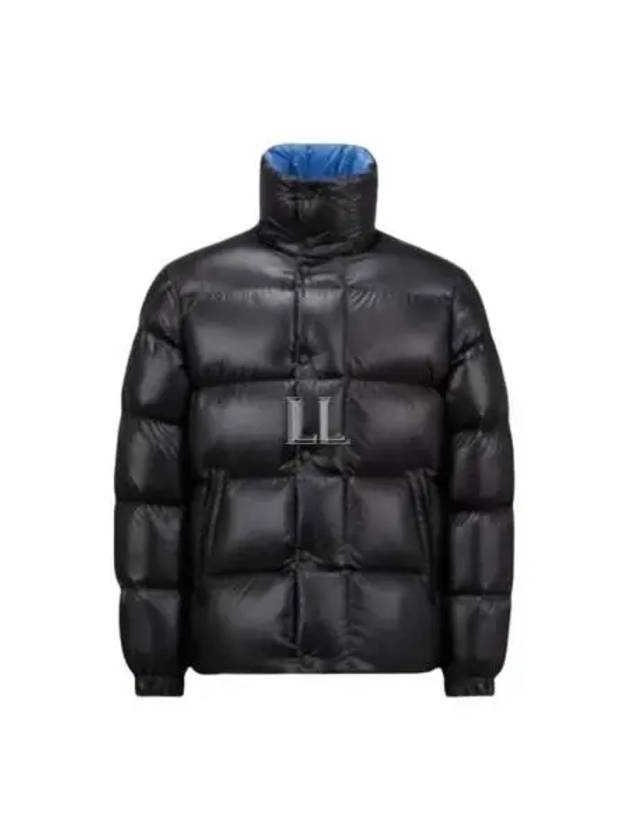 Dervox Big Patch Logo High Neck Padding Black - MONCLER - BALAAN 2